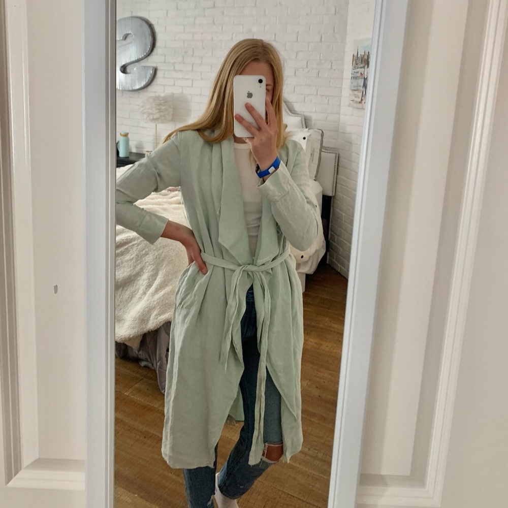 NWT- Womens Young, Fabulous, & Broke Trench Coat